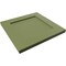 Ekena Millwork 12"W x 12"H True Fit PVC Flat Panel Shutters Sample, Moss Green SAMPLE-TFPFPMG - alternate 5